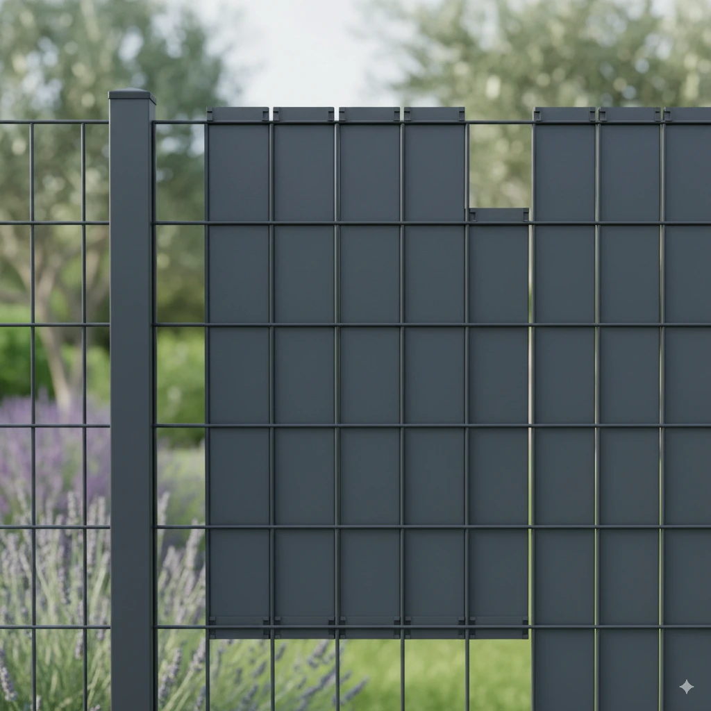 Clôture lames composite occultantes à Toulon